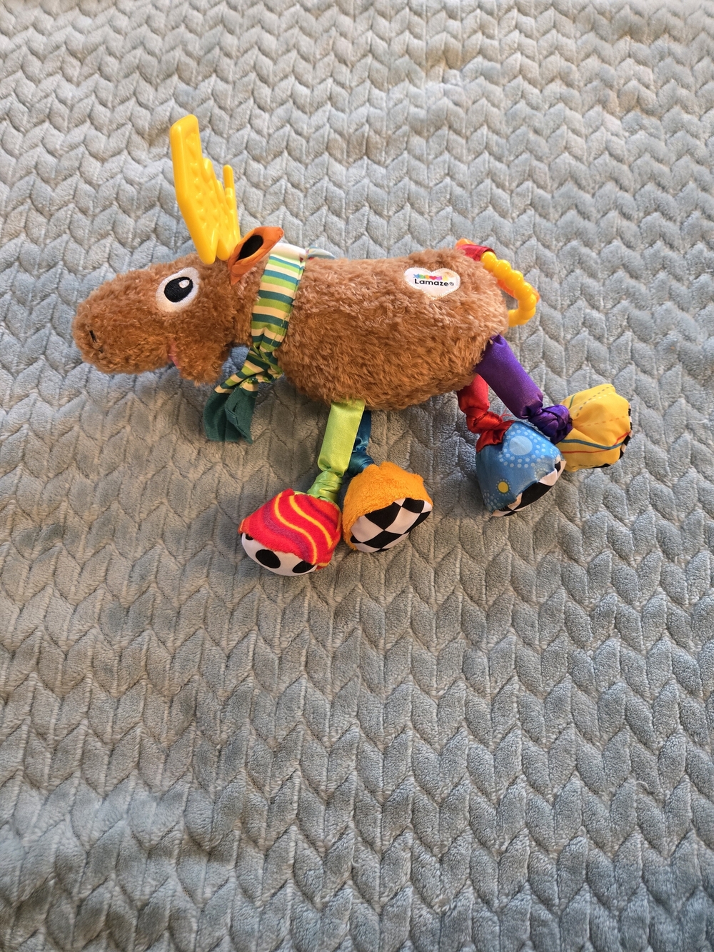 Lamaze Plush Moose Sensory Toy